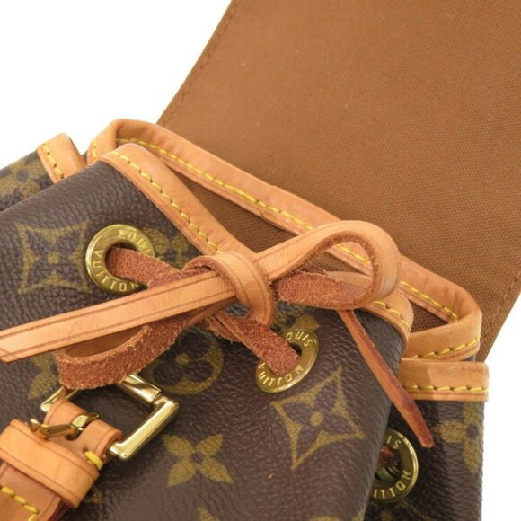 LOUIS VUITTON Brown Monogram Backpack - Picture 7 of 10